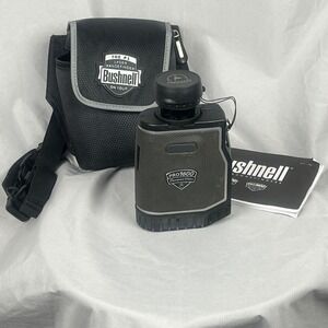 Bushnell Pro 1600 Tournament Edition Laser Rangefinder Golf 7x26 PinSeeker Black